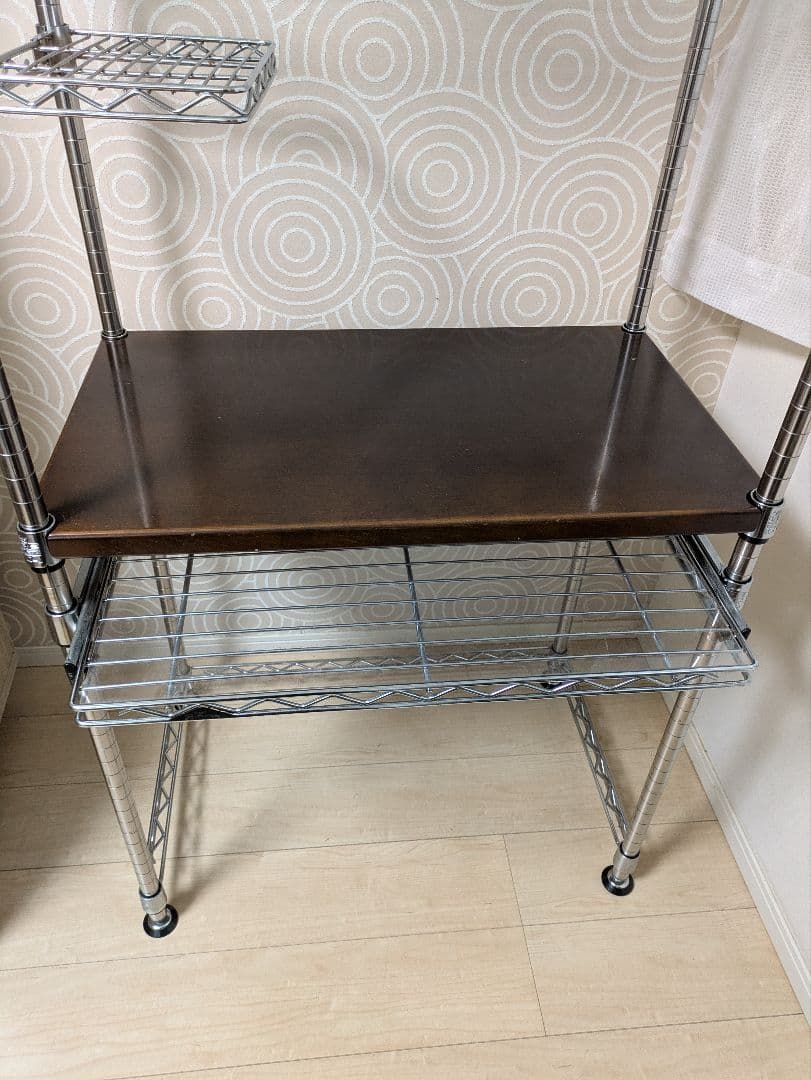 エレクター PCデスク　ラック　 幅745×奥行450×高さ1910mm程度