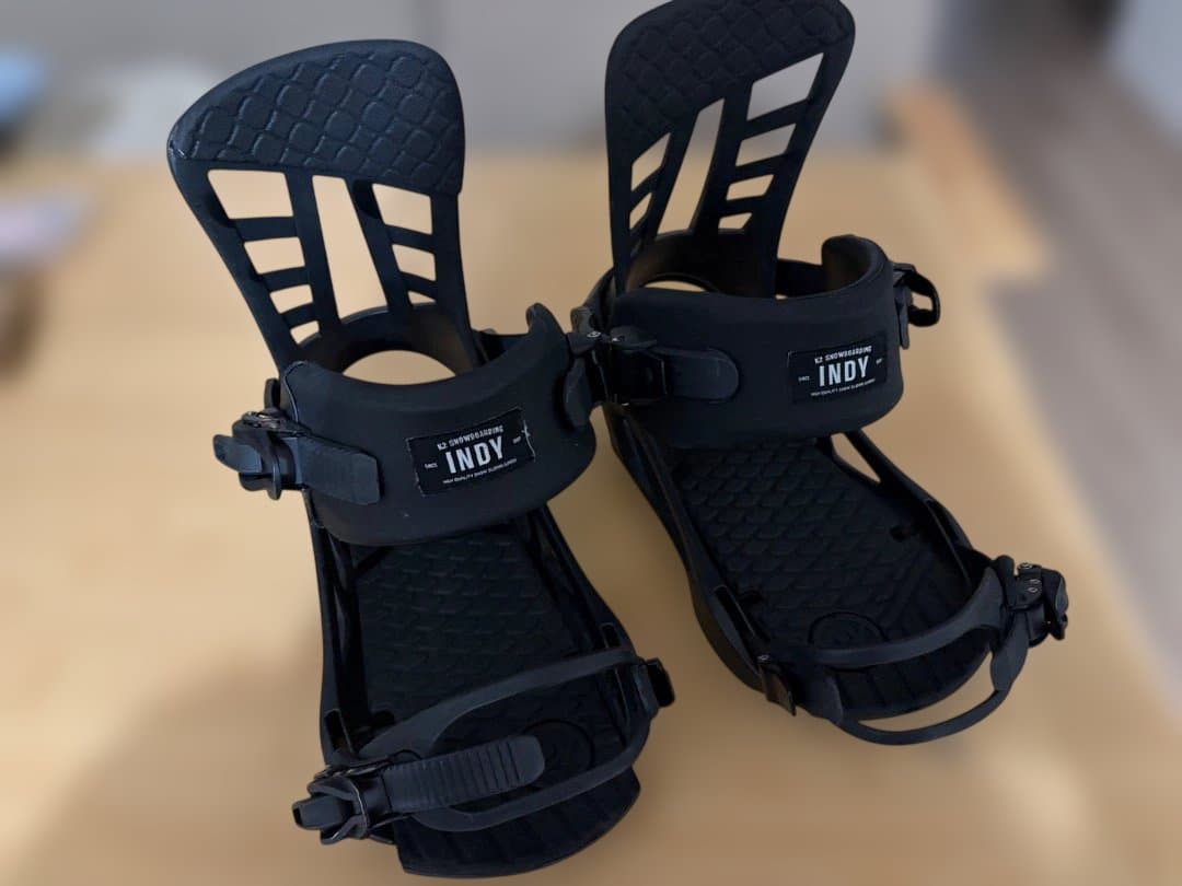 INDY スノーボード ビンディング K2 ブラック Lサイズ