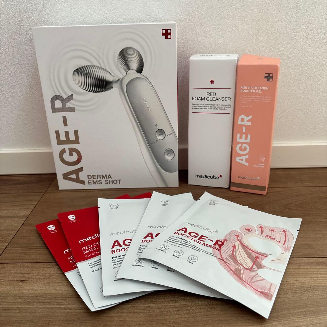 メディキューブ　AGE-R DERMA EMS SHOT おまけ付き