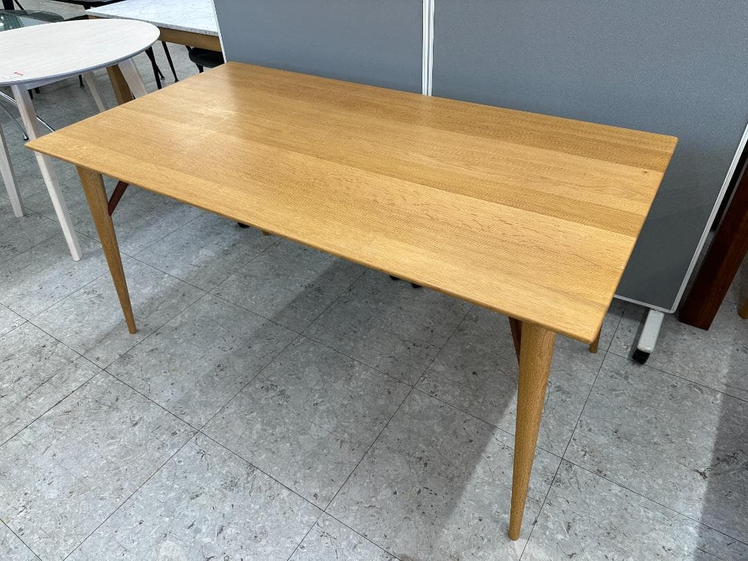 日進木工　ダイニングテーブル　WOT-681　ブラウン