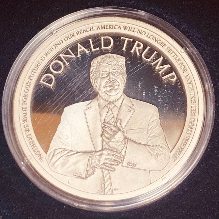 （超希少！）トランプ大統領　1オンス 銀貨　3種メモリアルボックスセット
