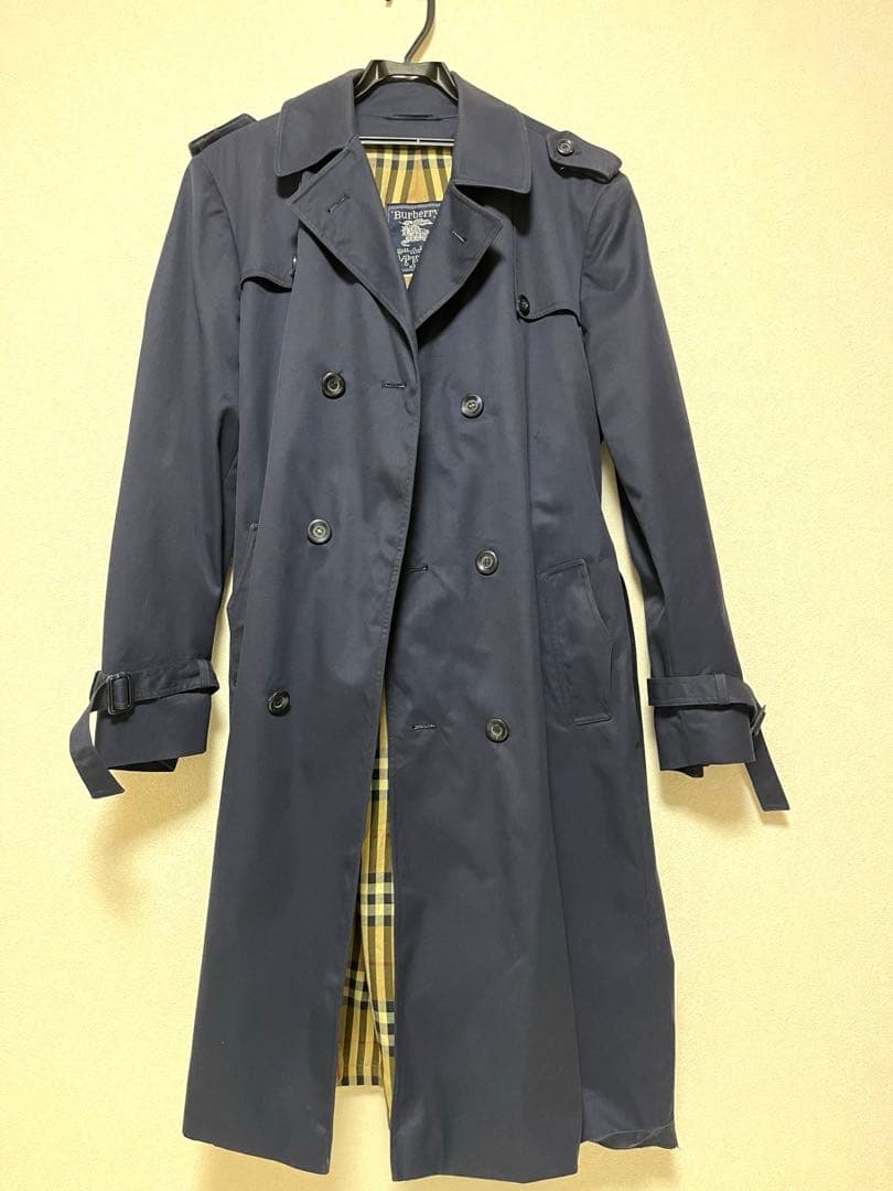 BURBERRY バーバリー　ヴィンテージトレンチコート　ネイビー