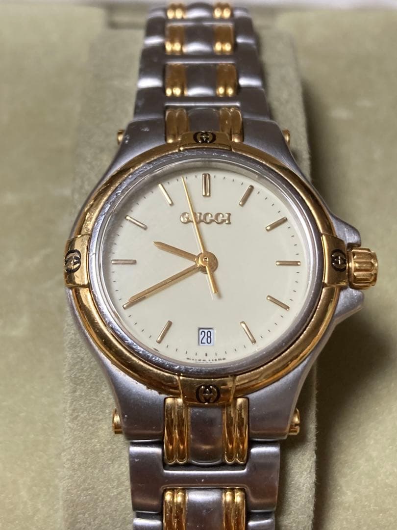 M*H様 GUCCI 腕時計 クォーツ シルバー/ゴールド