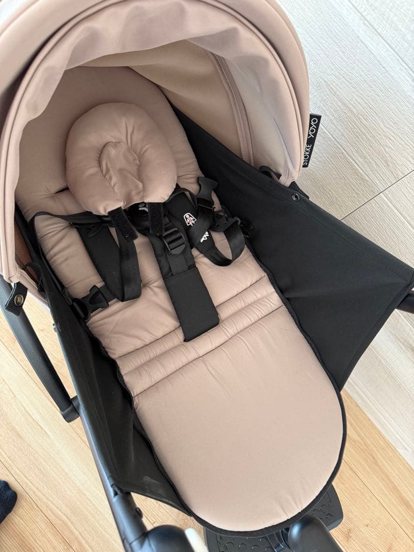 付属品多数有り　Yoyo ベビーカー バギー ベージュ
