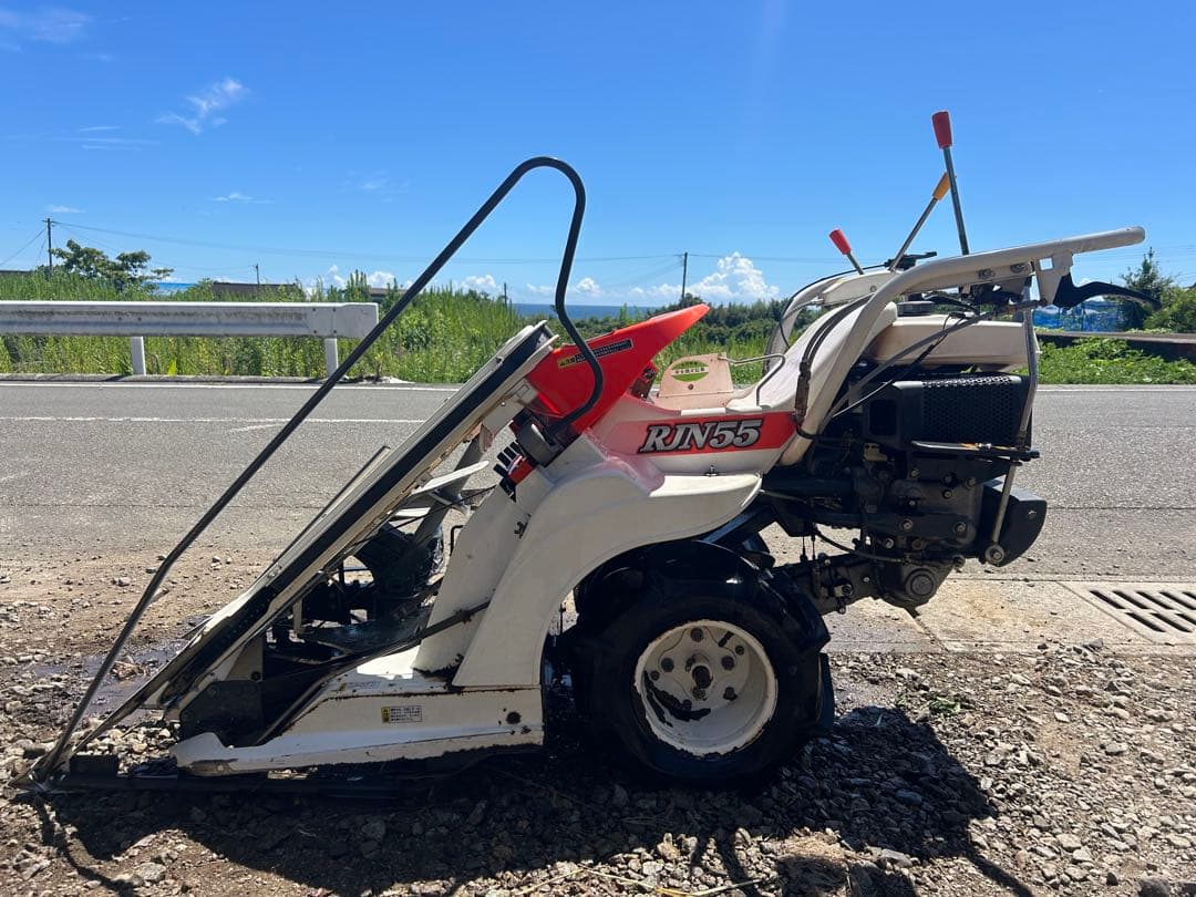 宮崎　クボタ　2条刈り　バインダー 6馬力 RJN55　刈幅500mm 動画有