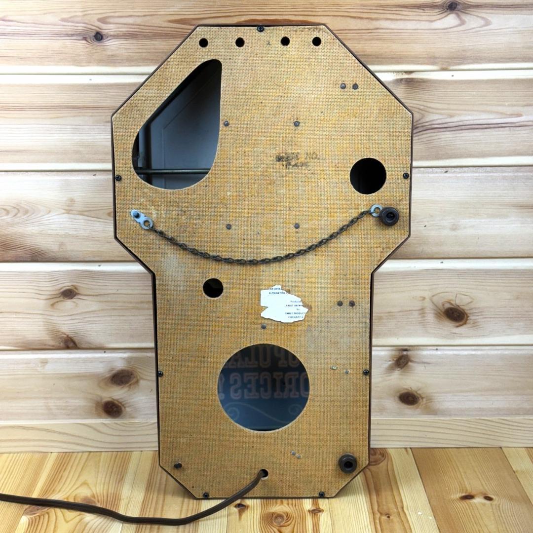 Pabst Blue Ribbon 壁掛け時計 ビンテージ パブスト ライト