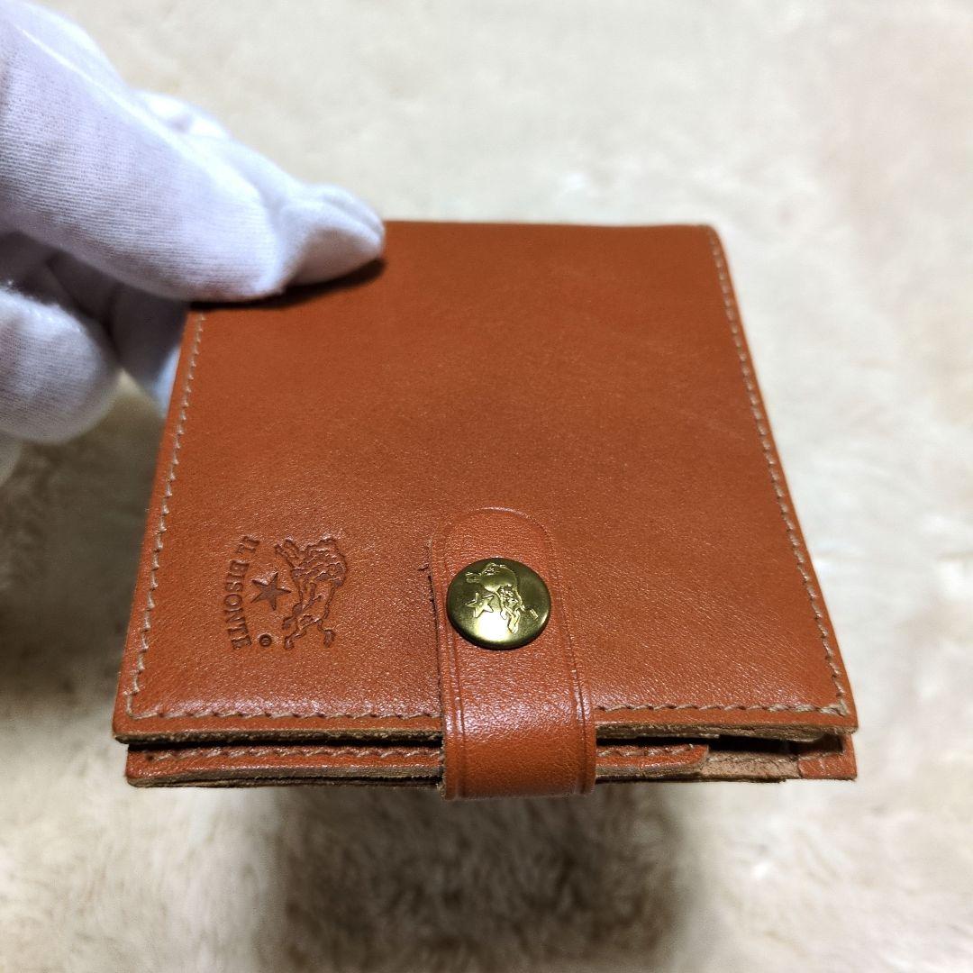 イルビゾンテ　IL BISONTE　二つ折り財布