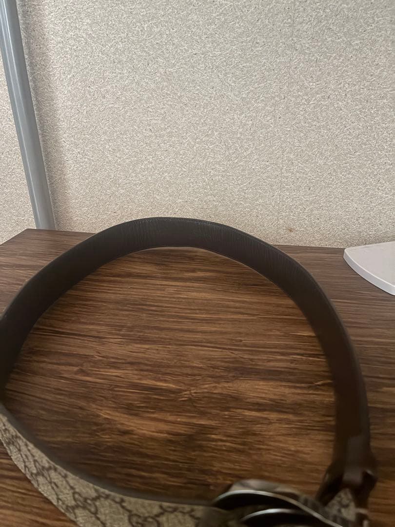 GUCCI グッチ 114984 インターロッキングGG柄 PVC シルバー金具