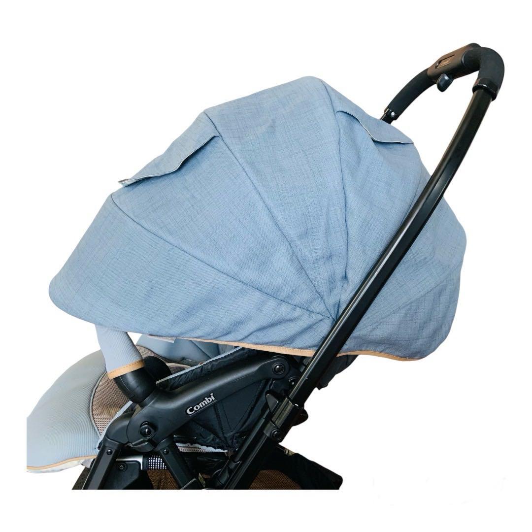 コンビ ベビーカー メチャカル オート4キャス エッグショック 両対面 4輪