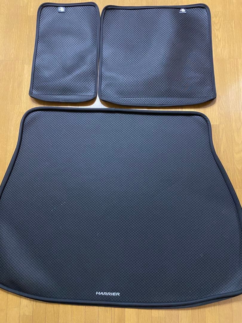トヨタ80ハリアー純正ラゲージソフトトレイ3枚セットTOYOTA HARRIER
