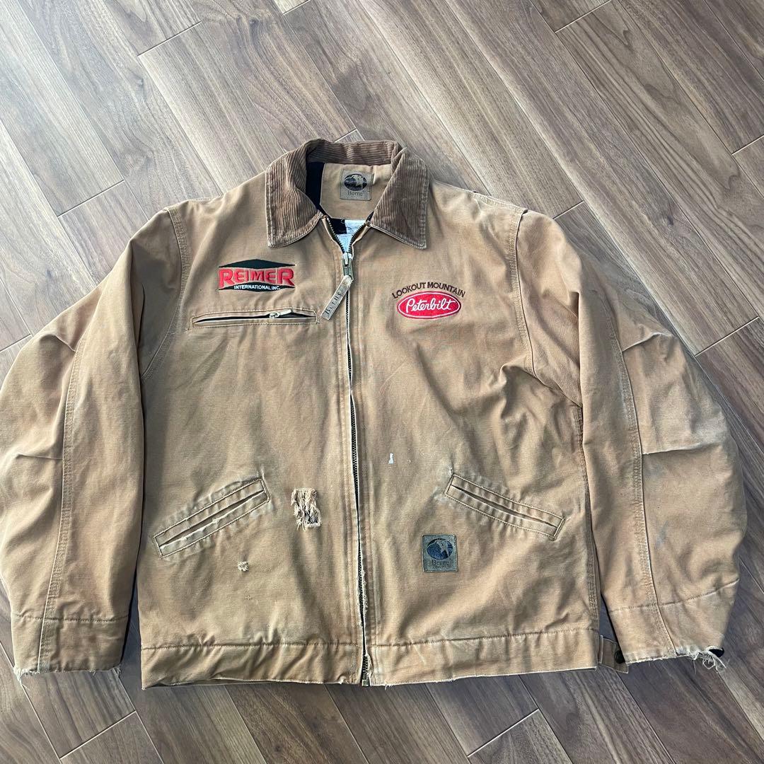 Reimer Petebilt デトロイトジャケット　ダック生地　企業ロゴ