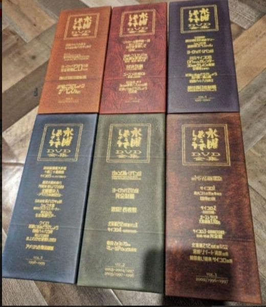 ①専用　水曜どうでしょう　DVD　コンプリートBOX全巻（vol1～7）セット