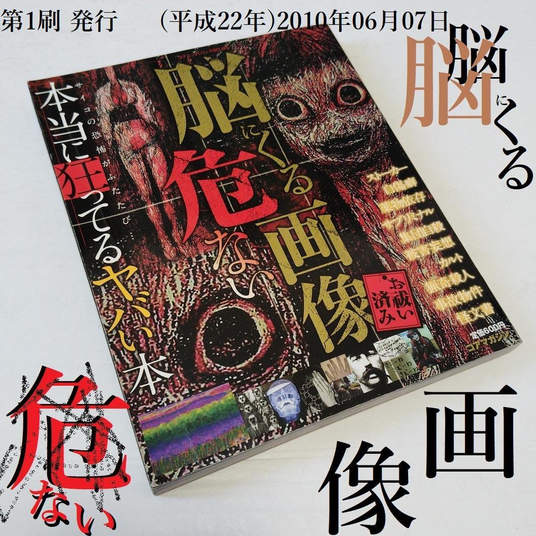 脳に来る危ない画像 本当に狂ってるヤバい本 2010年製 平成22年 禁止 危険