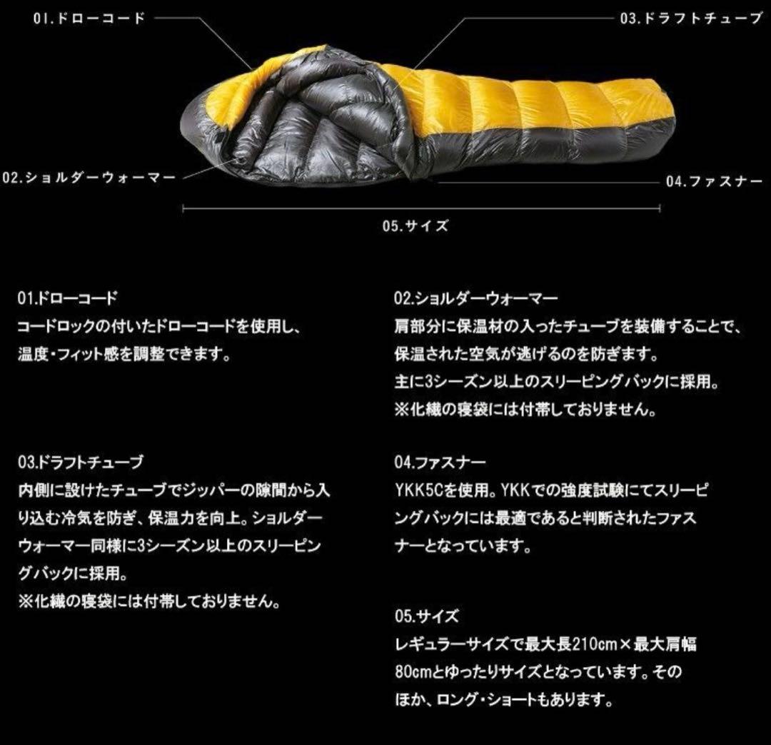 NANGA×3ten 別注シュラフ オーロラテックス600DXベージュロング