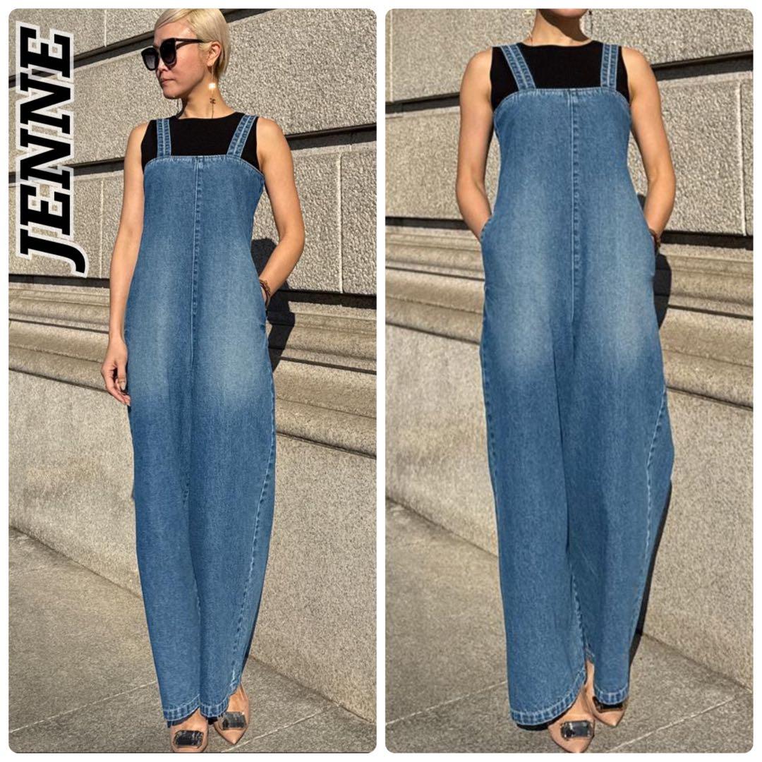新品タグ付✨25SS✨JENNE リラックスデニムサロペット オーバーオール