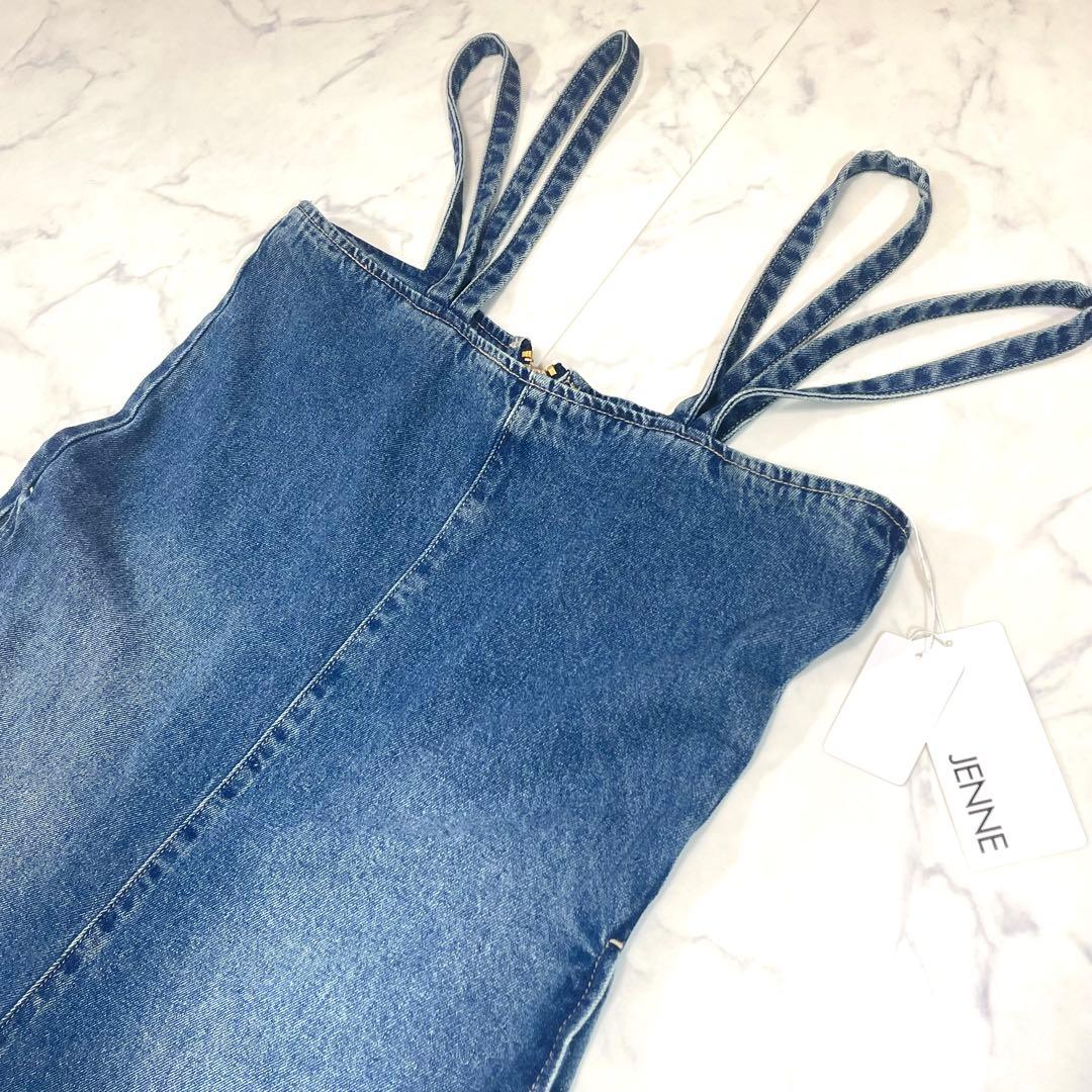 新品タグ付✨25SS✨JENNE リラックスデニムサロペット オーバーオール