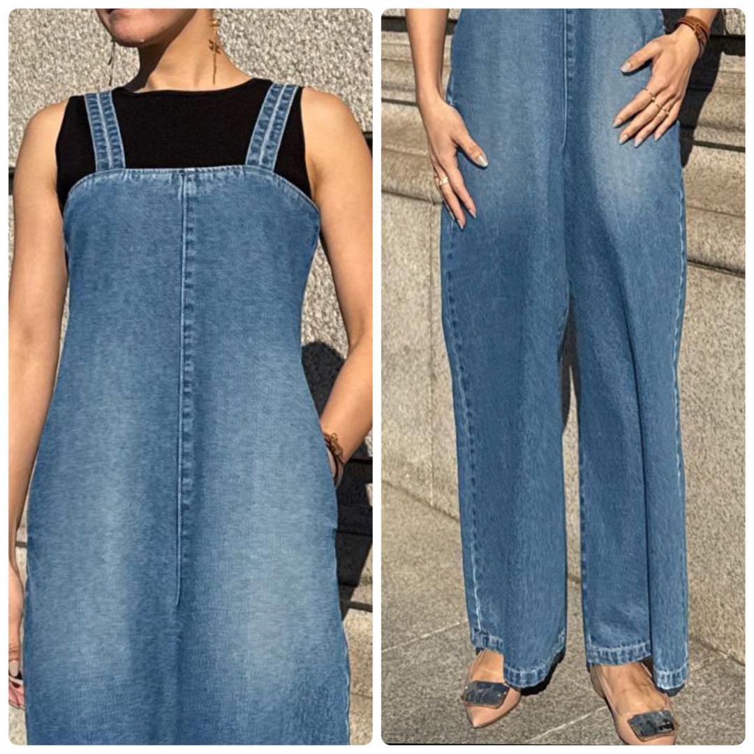 新品タグ付✨25SS✨JENNE リラックスデニムサロペット オーバーオール