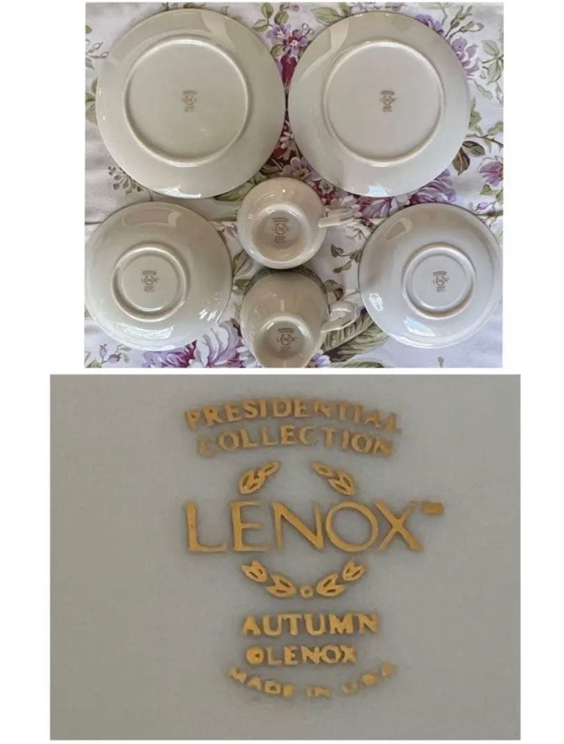 【美品】レノックス★オータム★トリオ　ペア