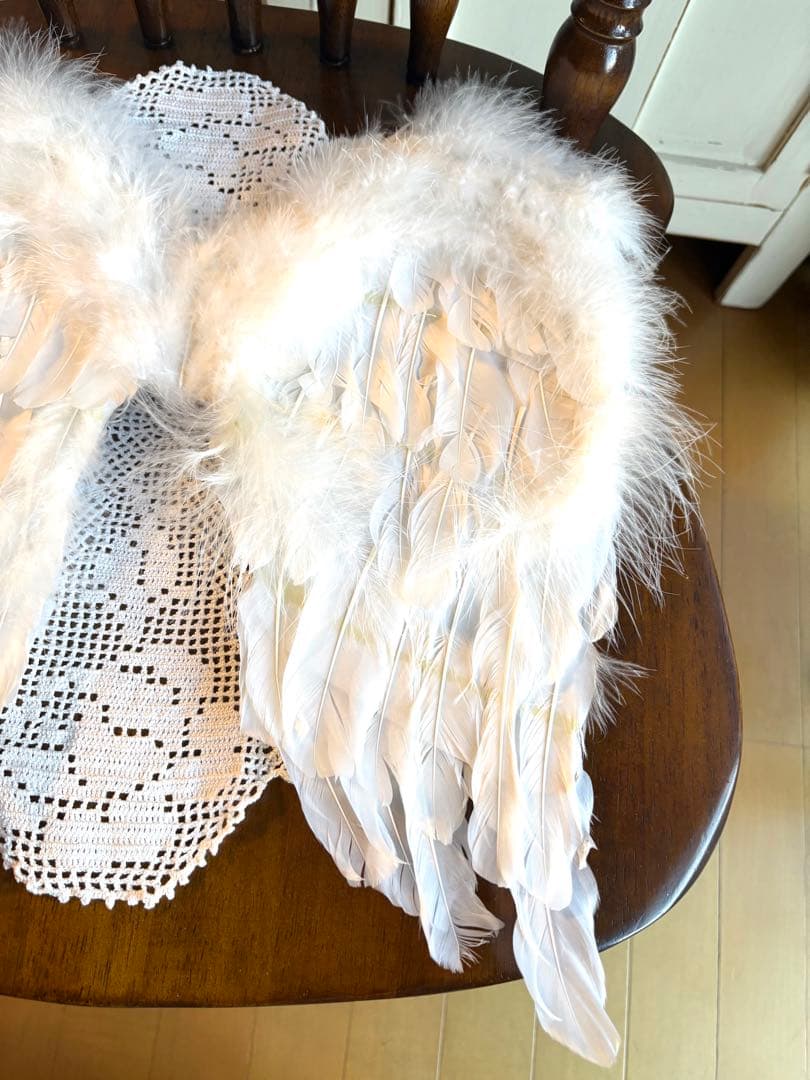 ♡ ベルギーアンティーク　エンジェルウィング　天使の羽　スモールサイズ　マヌカン