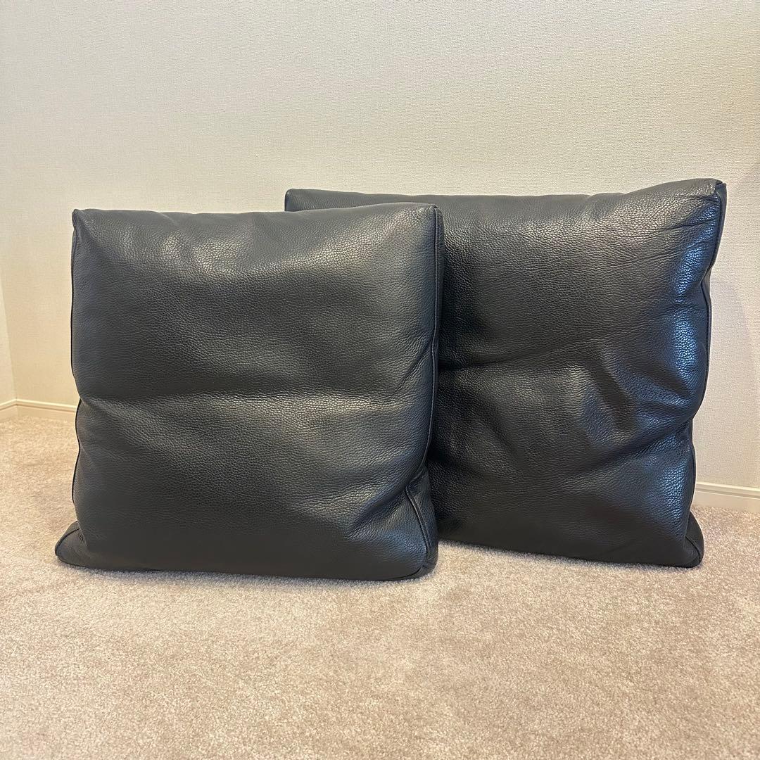 eilersen アイラーセン レザークッション 2個セット