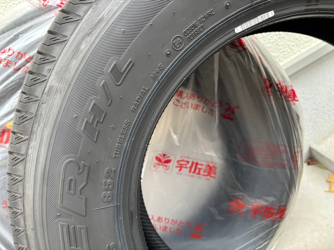 【新車外し】64ジムニー　ブリヂストン　デューラー175/80R16 4本セット