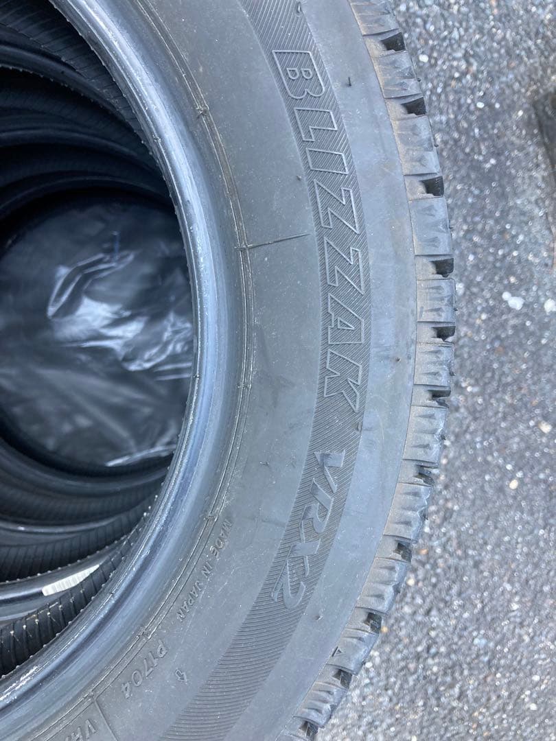 BRIDGESTONEタイヤ4本セットBLIZZAKVRX2 155/65R13