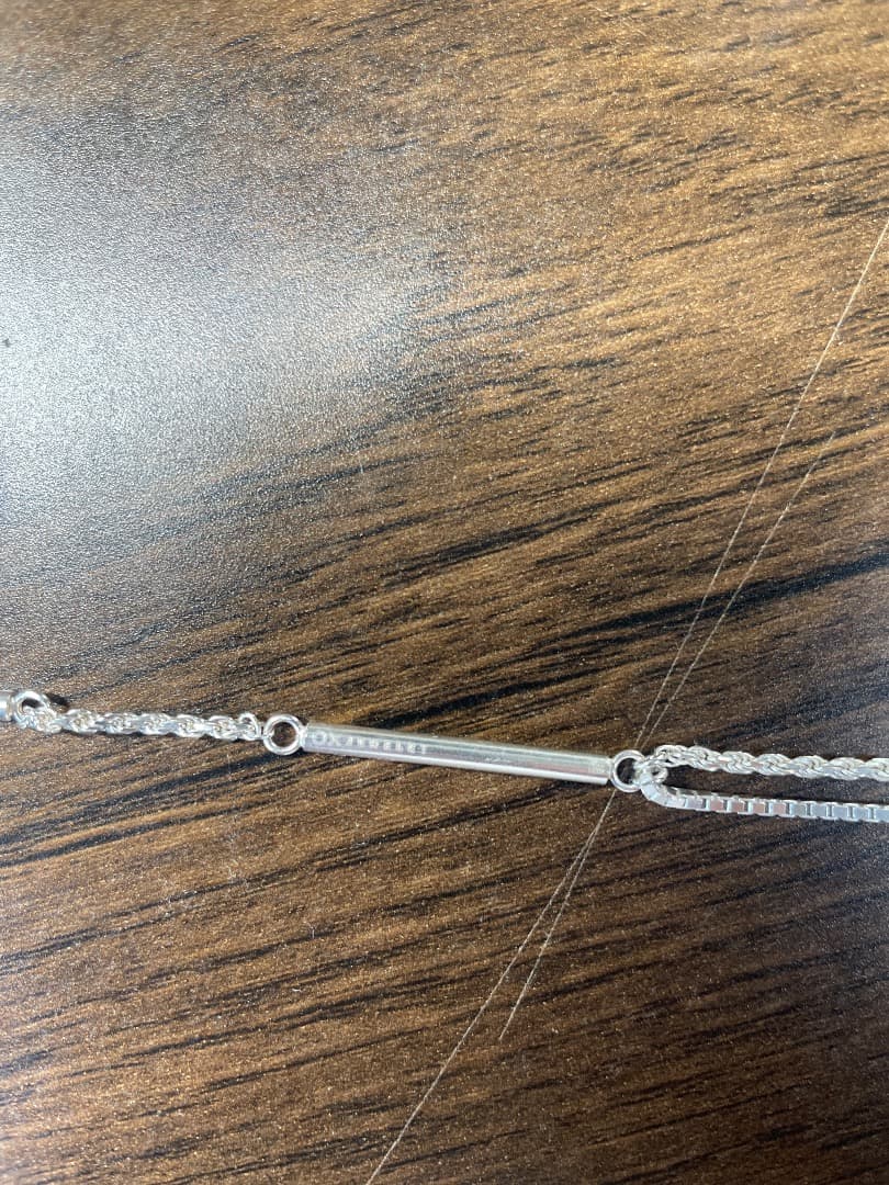 アクセサリー OX JEWELRY High-end 2WAY Bar Necklace