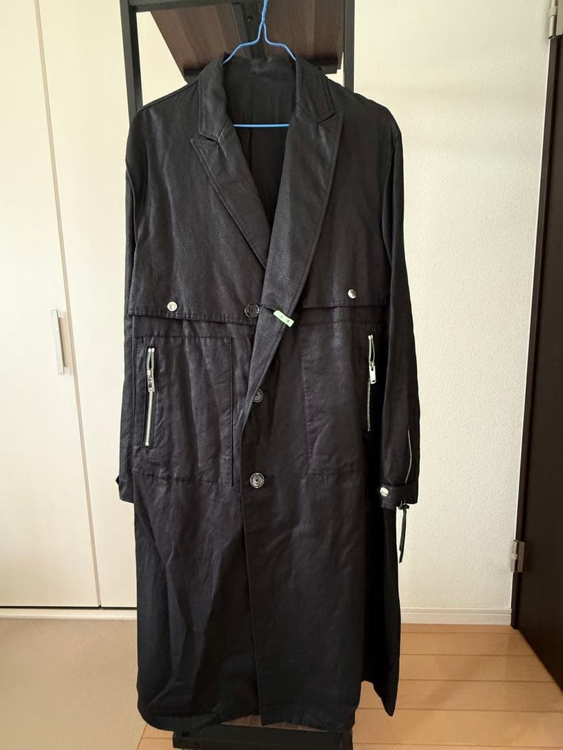 COSTUME NATIONAL 黒トレンチコート　M