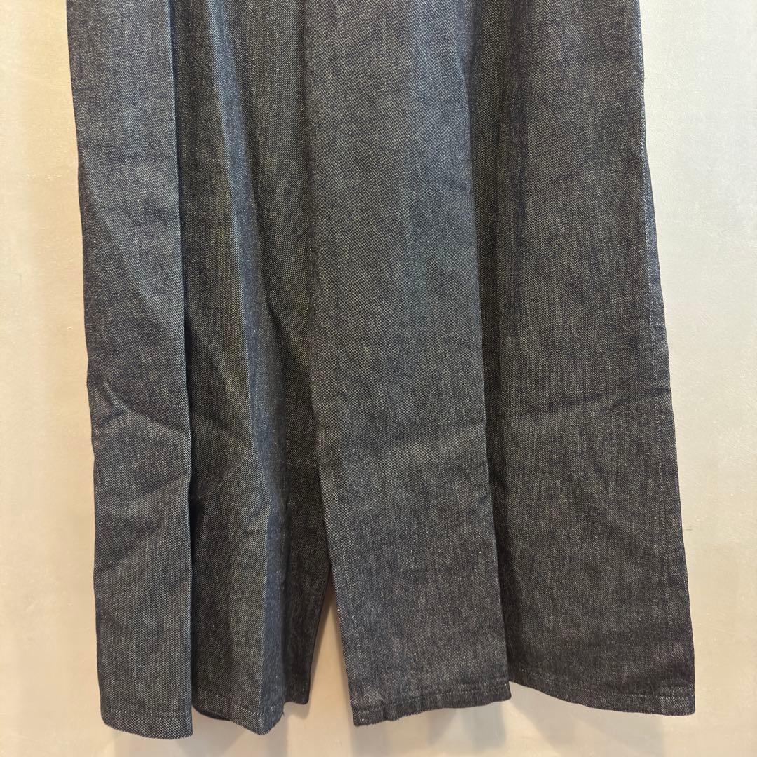 25SS 新品 Rene ルネ デニムパンツ ブラック 36 ワイド