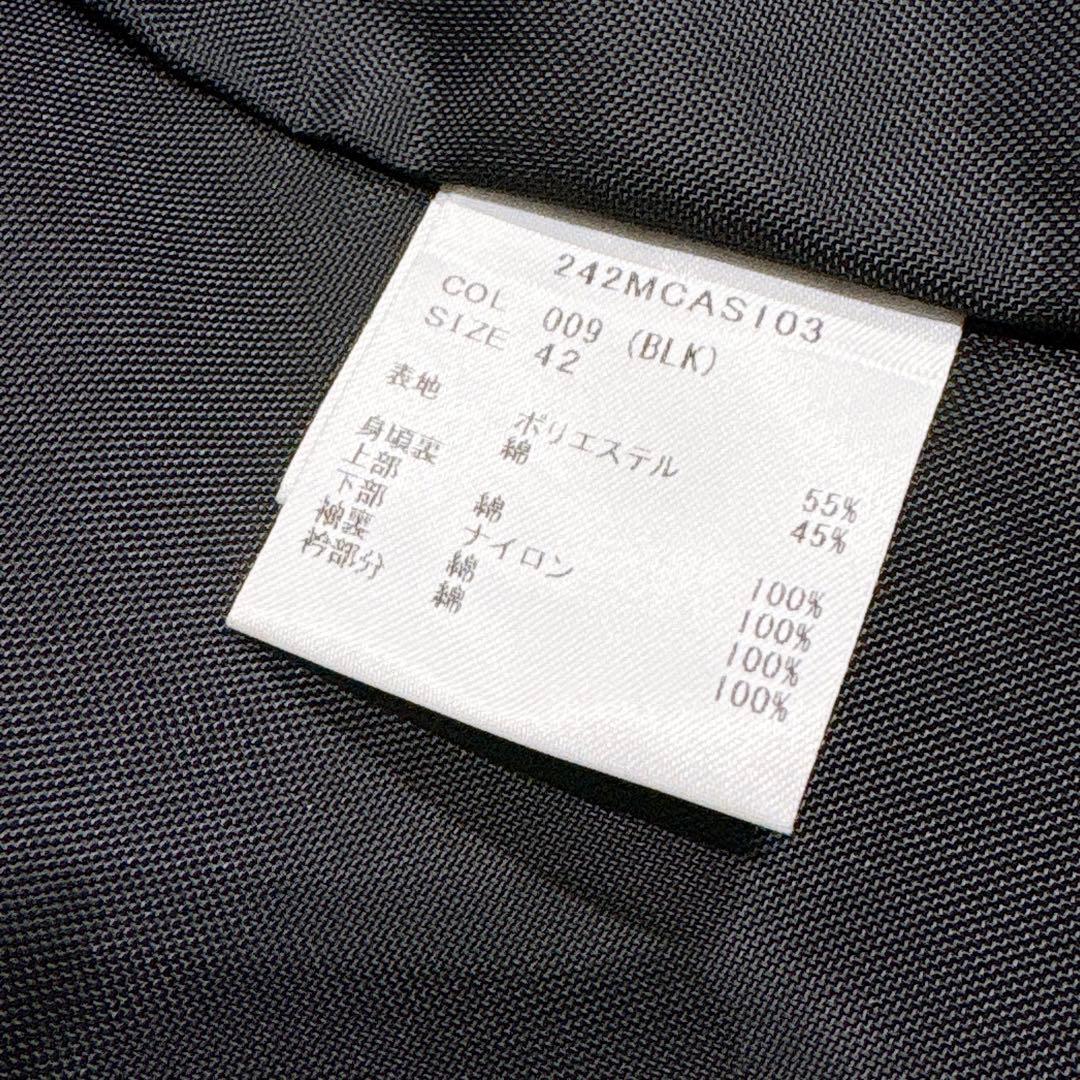 未使用✨　バブアー　ステンカラー　ロング　コート　XL ブラック