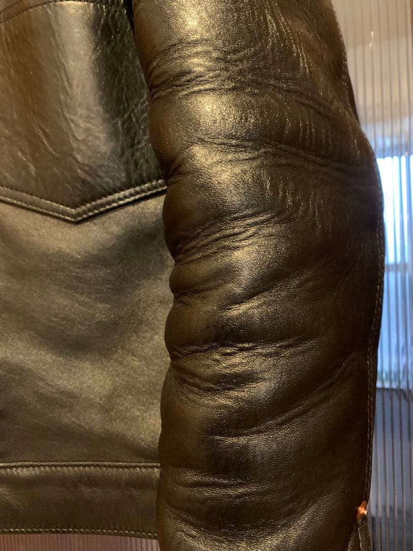 極美品　別注 ワイツーレザー EB-140-J ワイルド　エコホース