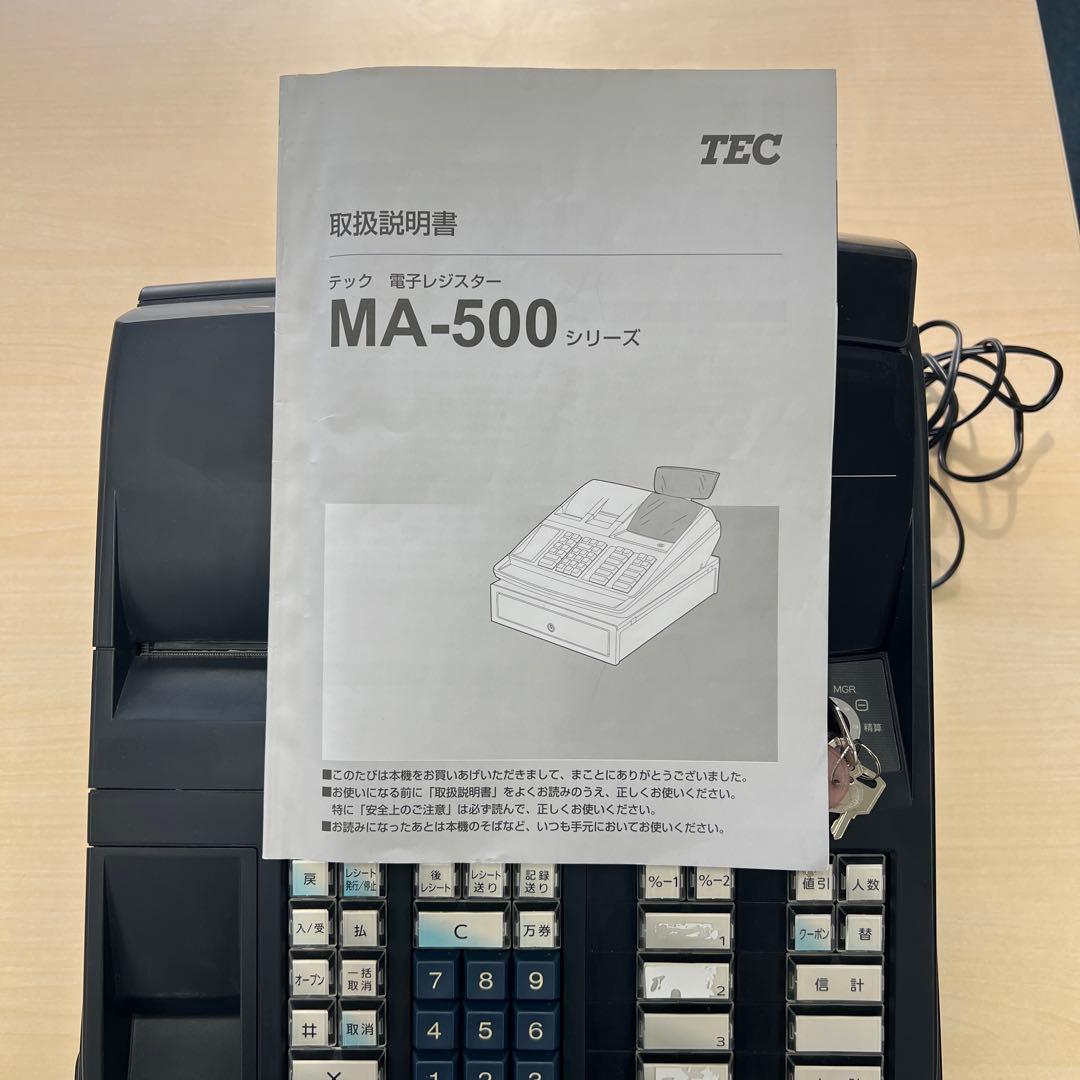 TEC テック 電子レジスター MA-500