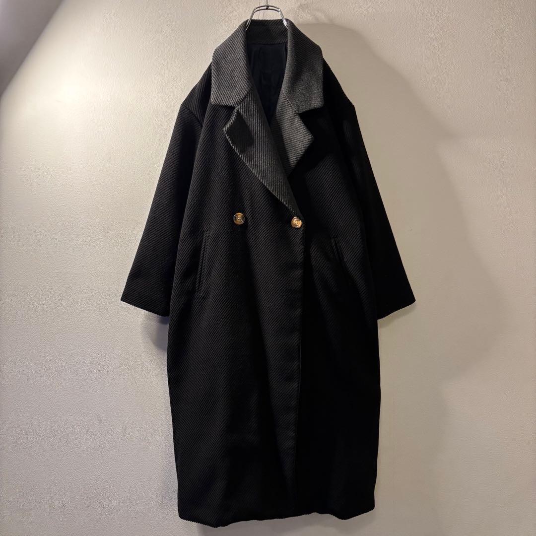 オーバーサイズ テーラード チェスターコート y2k ユニセックス 秋冬 コート