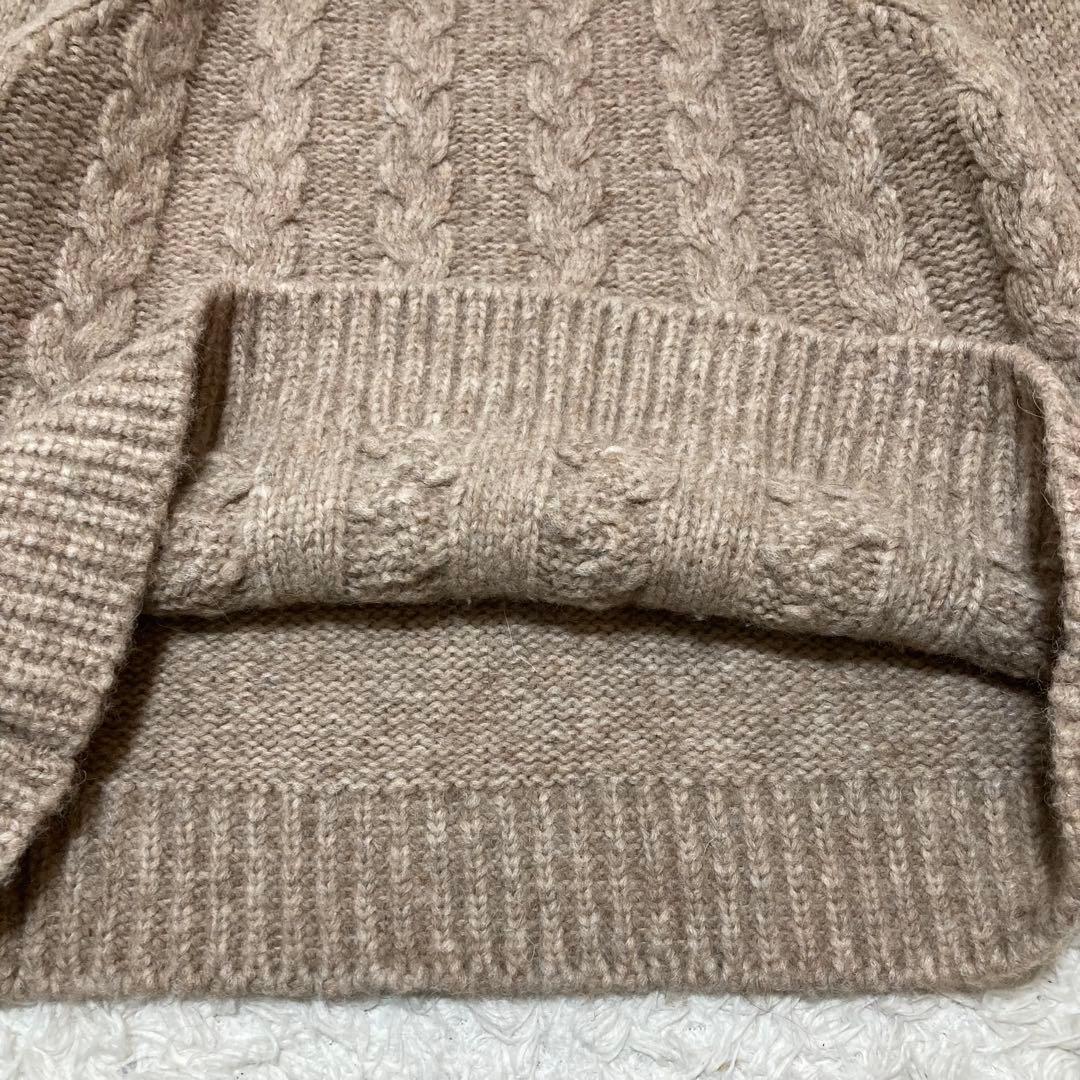 美品♡ マッキントッシュロンドン ケーブル編み ニット セーター アルパカ 38