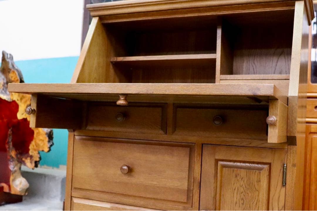 GMIK141○ライティングビューロー デスク 学習机 書斎机 机 化粧台