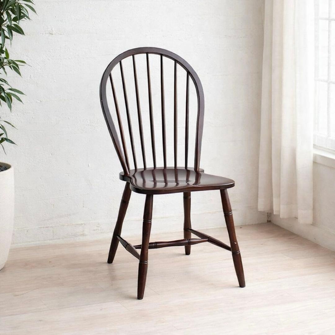 松本民芸家具 ダイニングチェア ミズメザクラ無垢材 和モダン