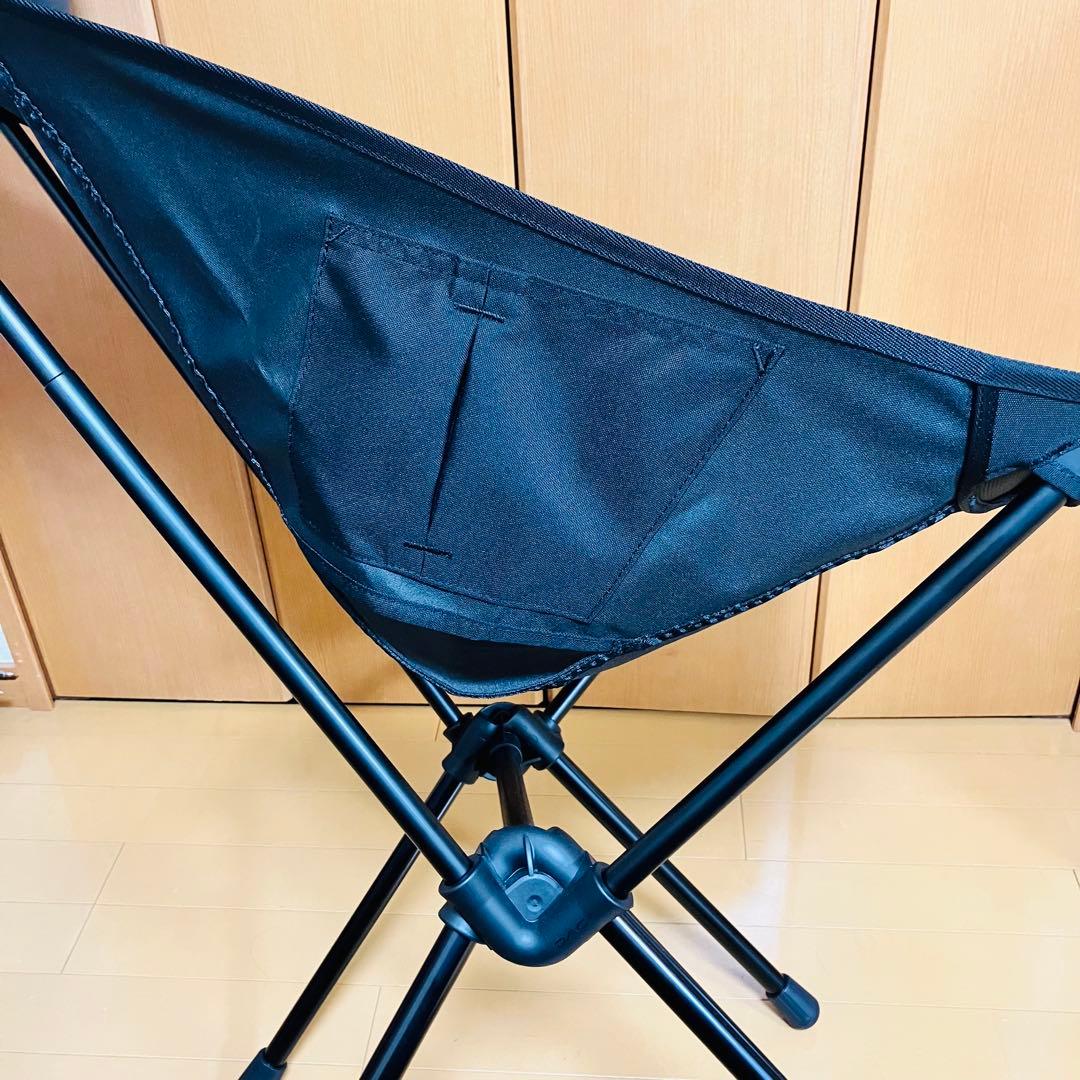 Helinox ヘリノックス　サンセットチェア　ブラック　ヘッドレスト付き　美品