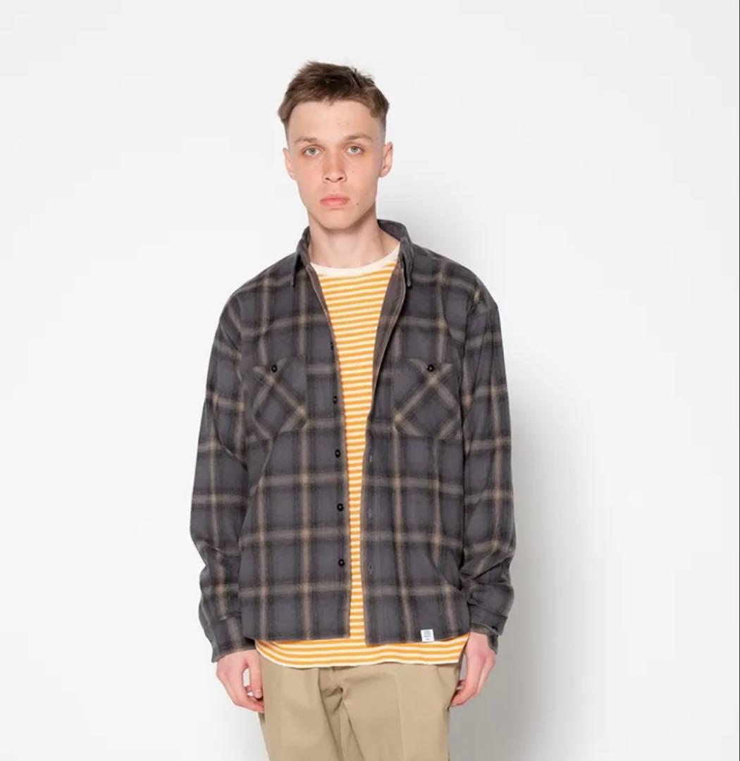 BEDWIN オンブレ　チェックシャツ　M