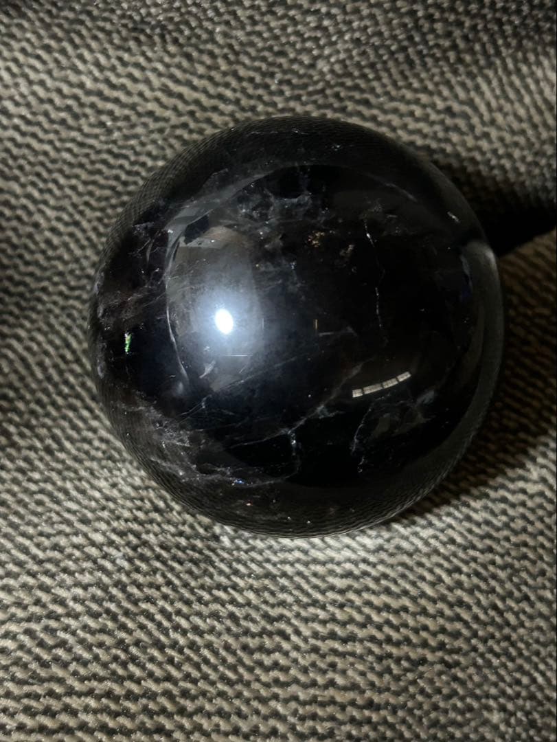 ダブルスターモリオン スフィア 64mm 台座付き パワーストーン 置物 天然石