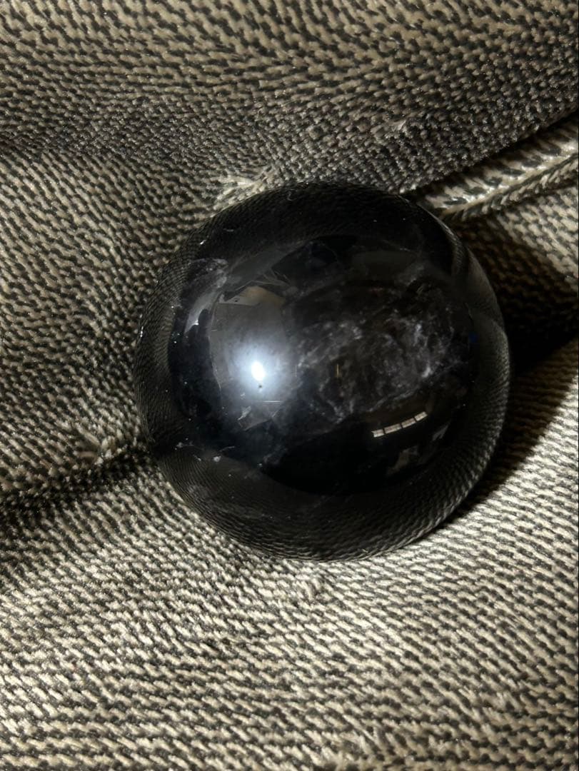 ダブルスターモリオン スフィア 64mm 台座付き パワーストーン 置物 天然石