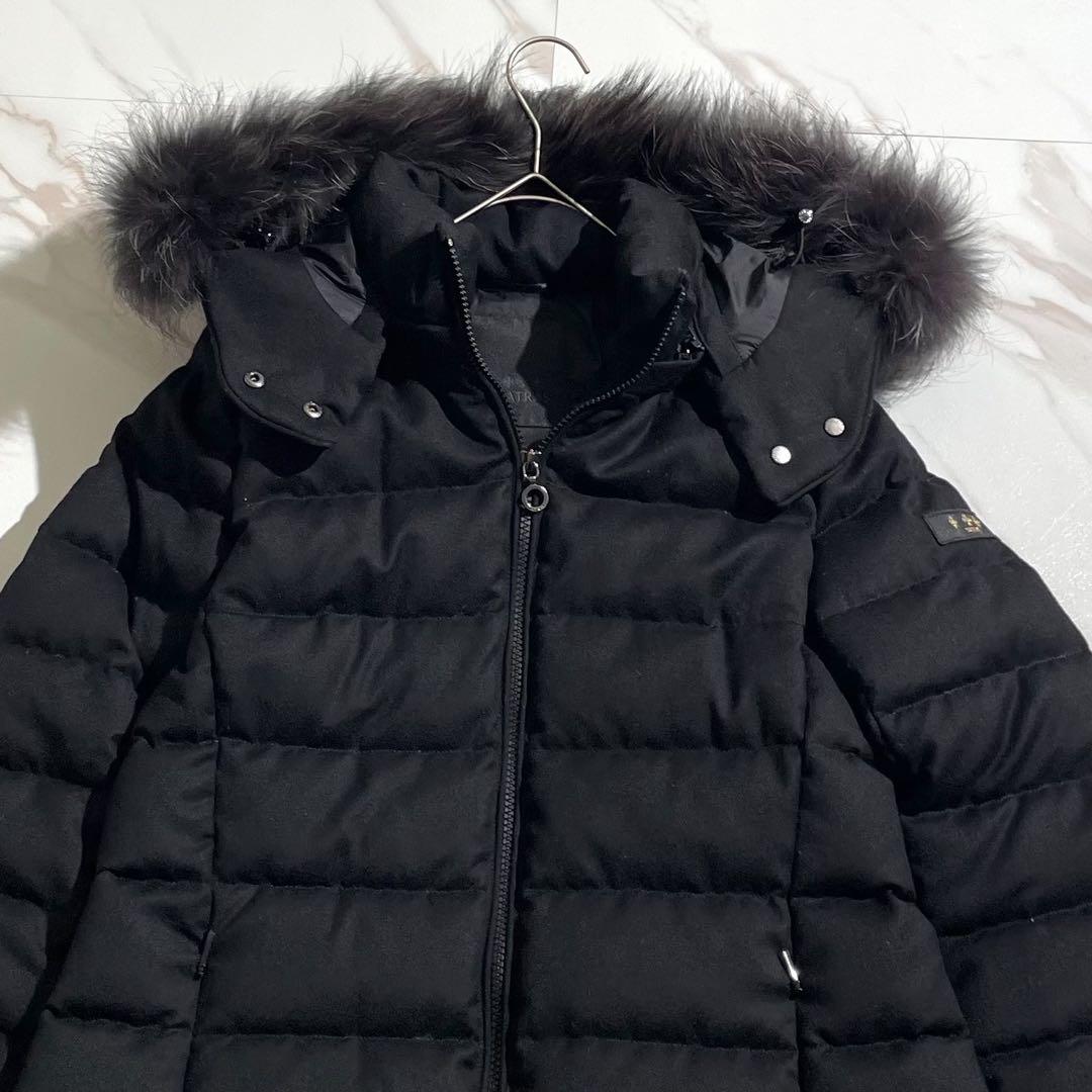 【美品】タトラス ラビアナ ダウンジャケット ブラック 02 M