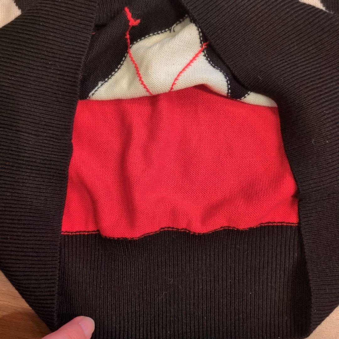 rough ＆ swell duckbills アーガイル柄ニットセーターМ