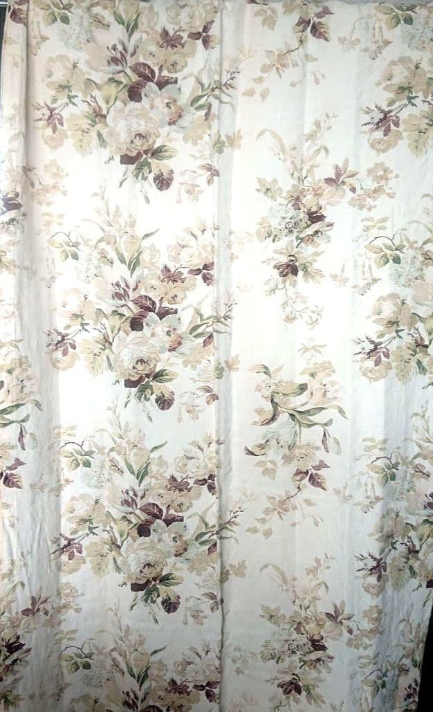 ローラアシュレイオーダーメイドカーテン 210cm×203cm