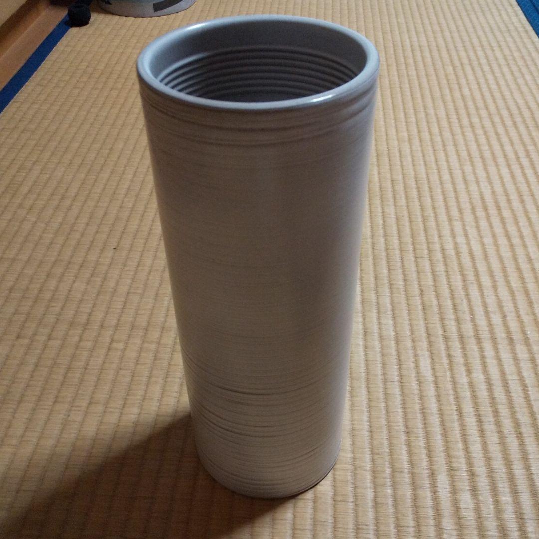 万古焼華月窯白軸千段投げ