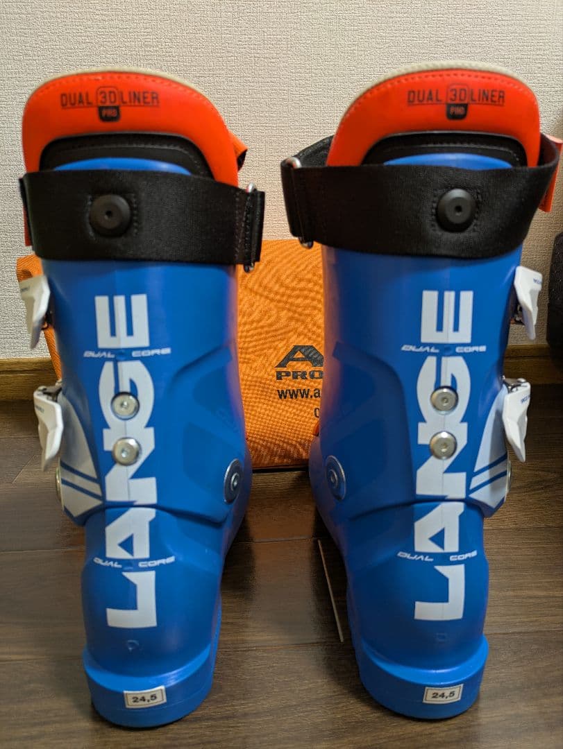 【未使用】LANGEラング RS100 スキーブーツ 24.0-24.5 B+付