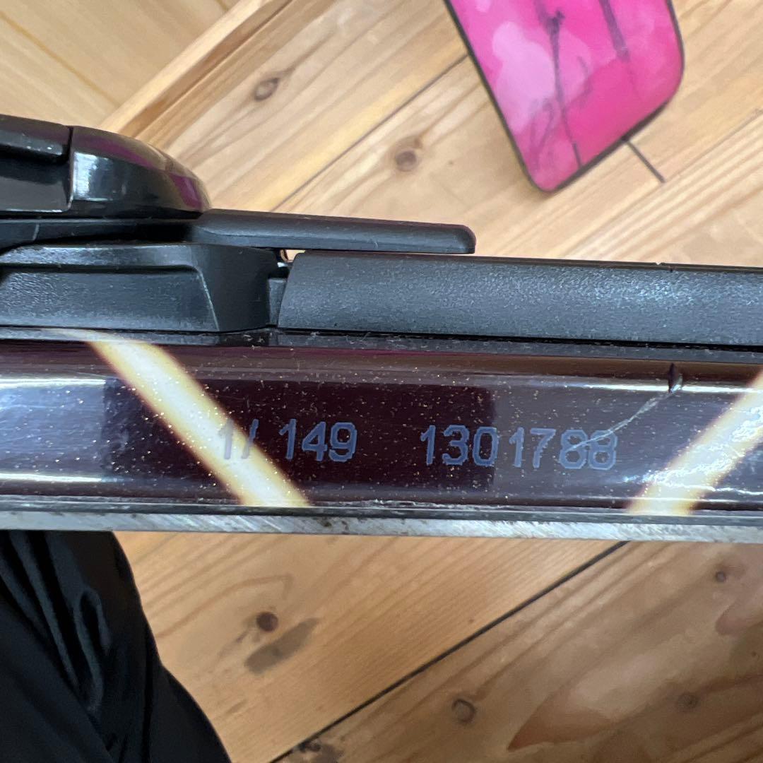 Head 初級スキー板 ブラック/ホワイト　149センチ