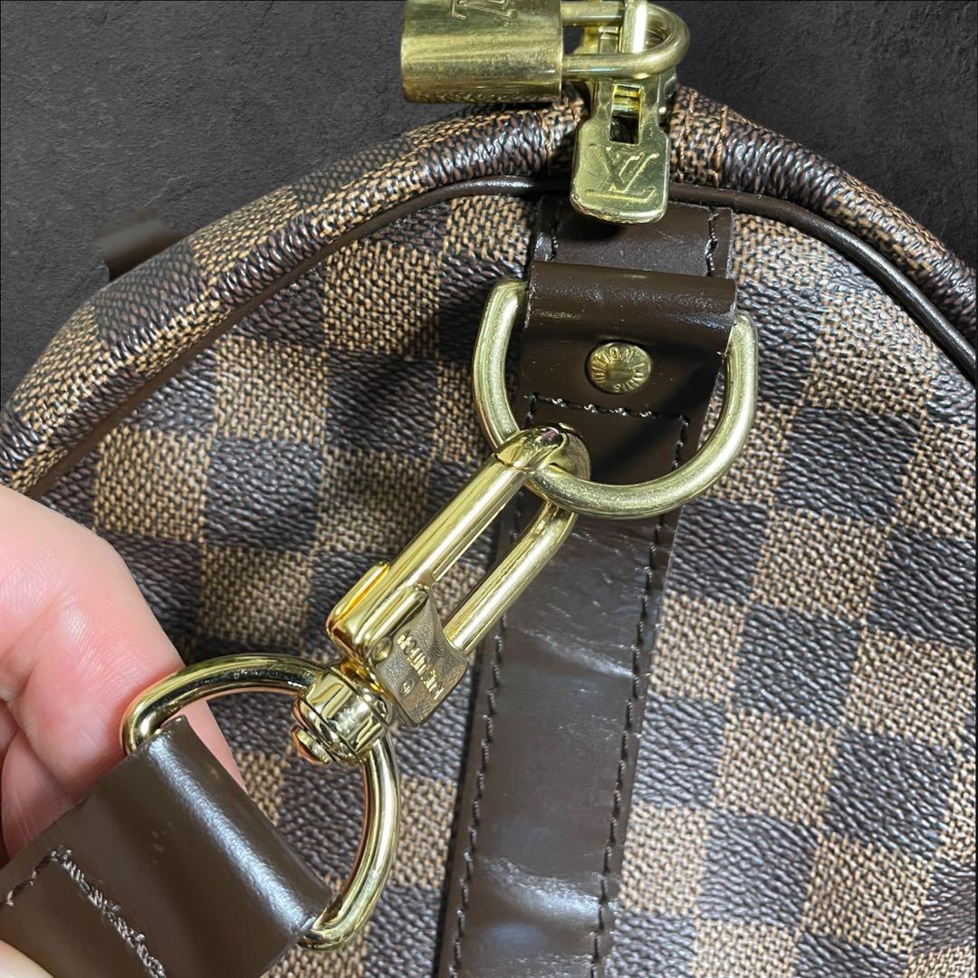 LOUIS VUITTONダミエ　ボストンバッグ　美品✨キーポル50