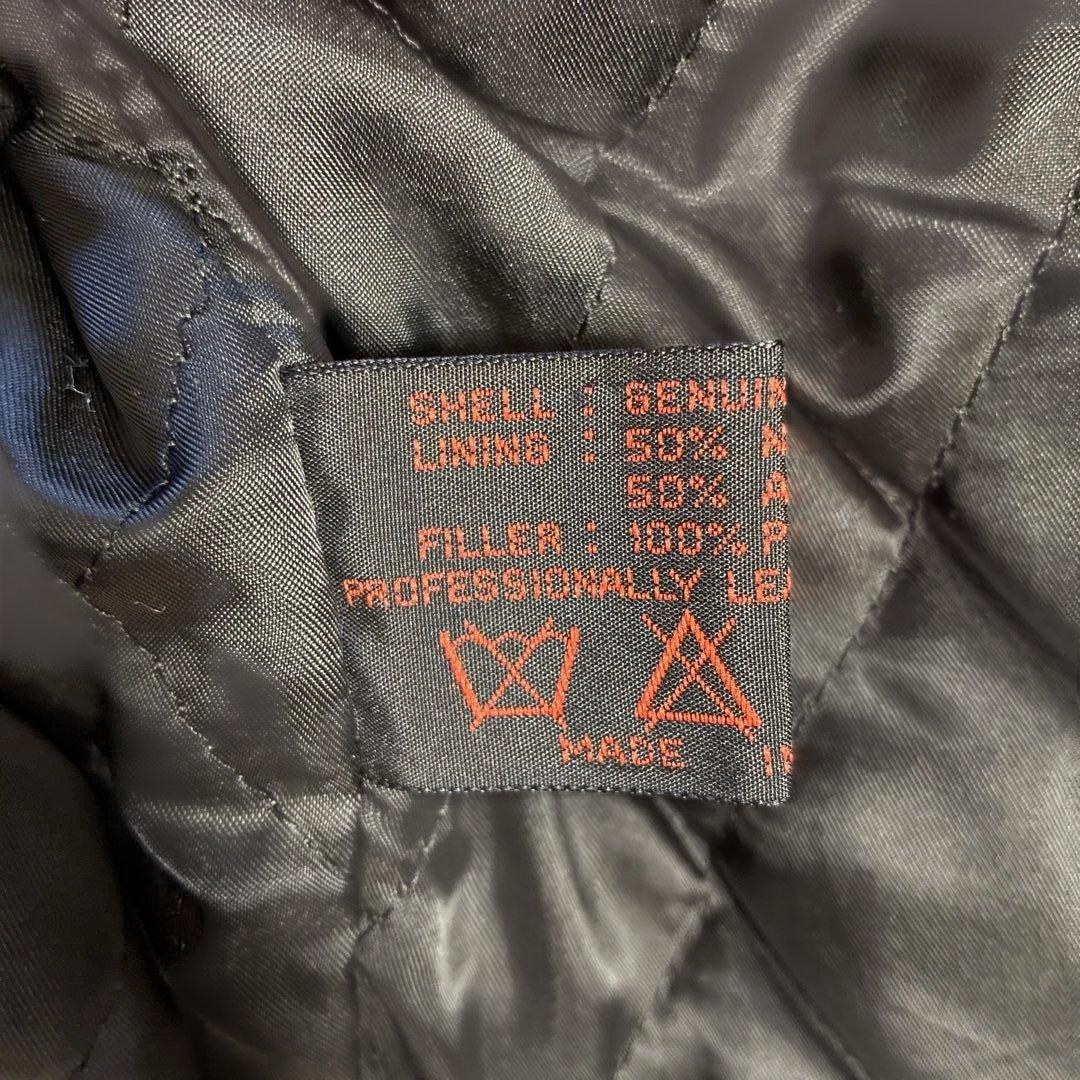 R.B.C シングルライダース レザージャケット メンズ Lsize