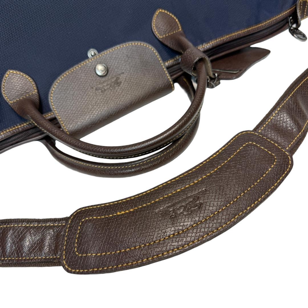 美品 LONGCHAMP 3334 2way ボストンバッグ プリアージュ XL