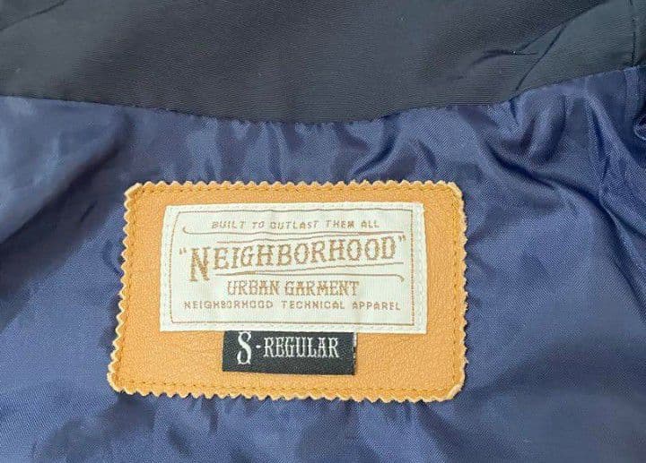 ネイバーフッド マウンテンパーカー Sサイズ オレンジ/ブラック